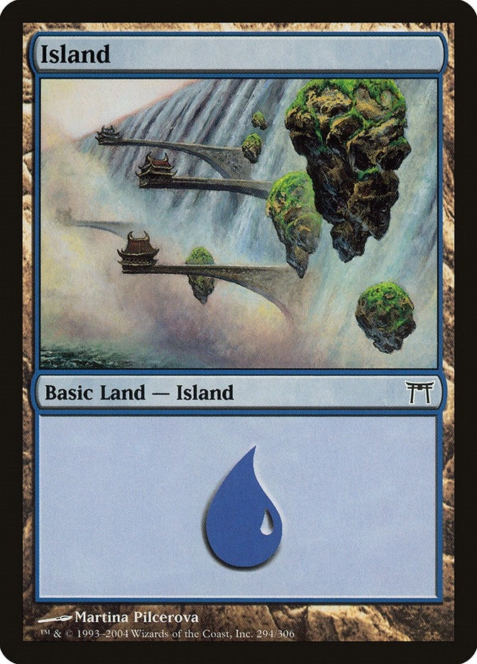 Image for Island (294) (294) (Champions of Kamigawa) - Magic: The Gathering