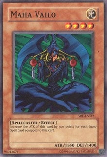 Image for Maha Vailo (SRL-012) (SRL) - YuGiOh