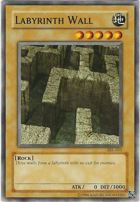 Image for Labyrinth Wall (SRL-055) (SRL) - YuGiOh