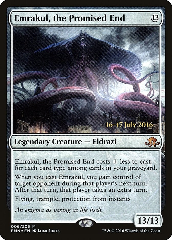 Image for Emrakul, the Promised End (6) (Prerelease Cards) - Magic: The Gathering