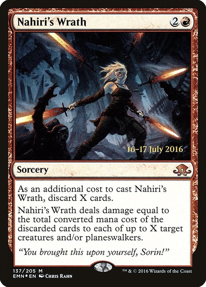 Image for Nahiri's Wrath (137) (Prerelease Cards) - Magic: The Gathering