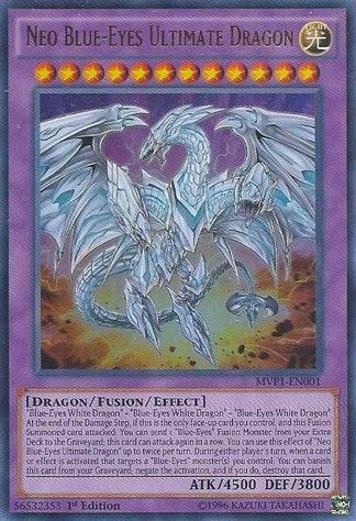 Image for Neo Blue-Eyes Ultimate Dragon (MVP1-EN001) (MVP1) - YuGiOh