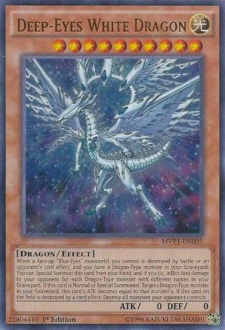 Image for Deep-Eyes White Dragon (MVP1-EN005) (MVP1) - YuGiOh