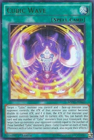 Image for Cubic Wave (MVP1-EN042) (MVP1) - YuGiOh