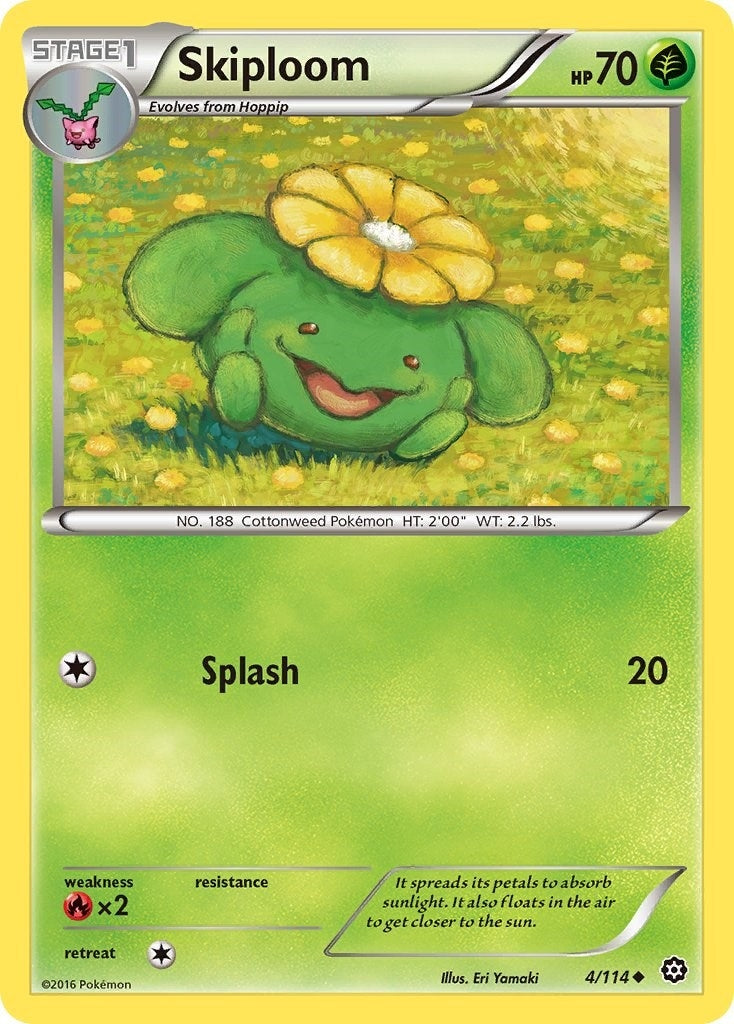 Image for Skiploom (4/114) (STS) - Pokemon