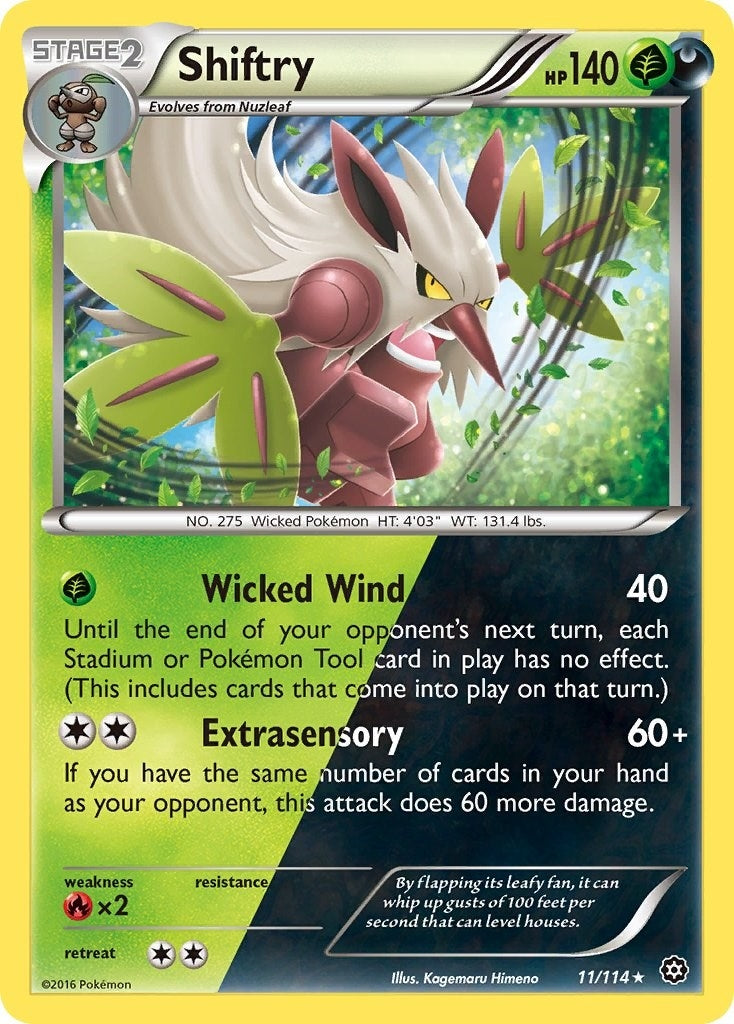 Image for Shiftry (11/114) (STS) - Pokemon