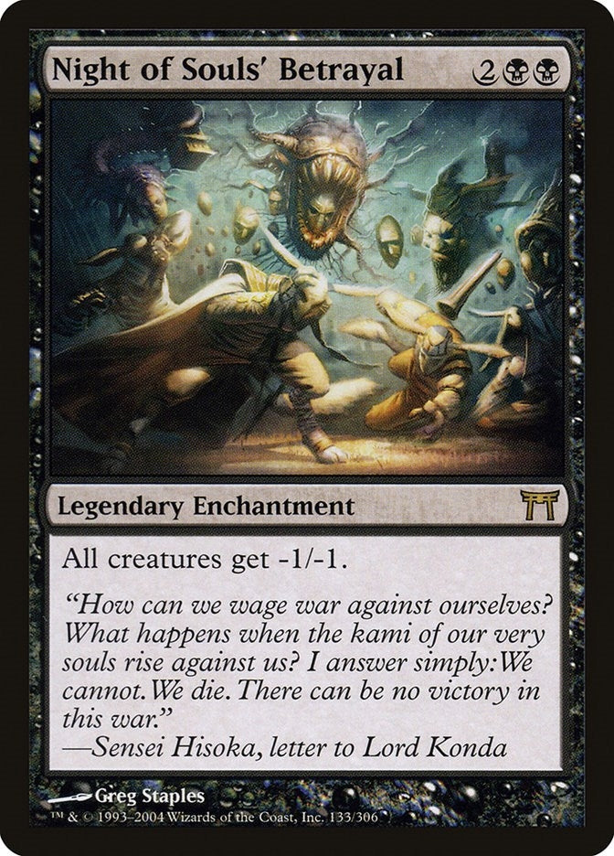 Image for Night of Souls' Betrayal (133) (Champions of Kamigawa) - Magic: The Gathering