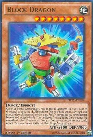 Image for Block Dragon (TDIL-EN034) (TDIL) - YuGiOh