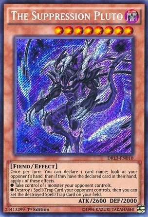 Image for The Suppression Pluto (DRL3-EN010) (DRL3) - YuGiOh