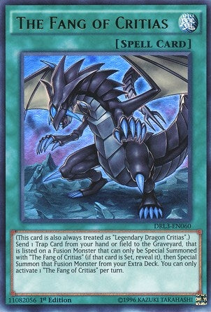 Image for The Fang of Critias (DRL3-EN060) (DRL3) - YuGiOh