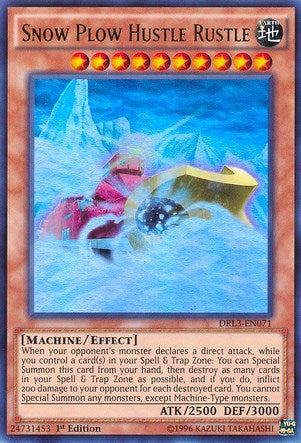 Image for Snow Plow Hustle Rustle (DRL3-EN071) (DRL3) - YuGiOh