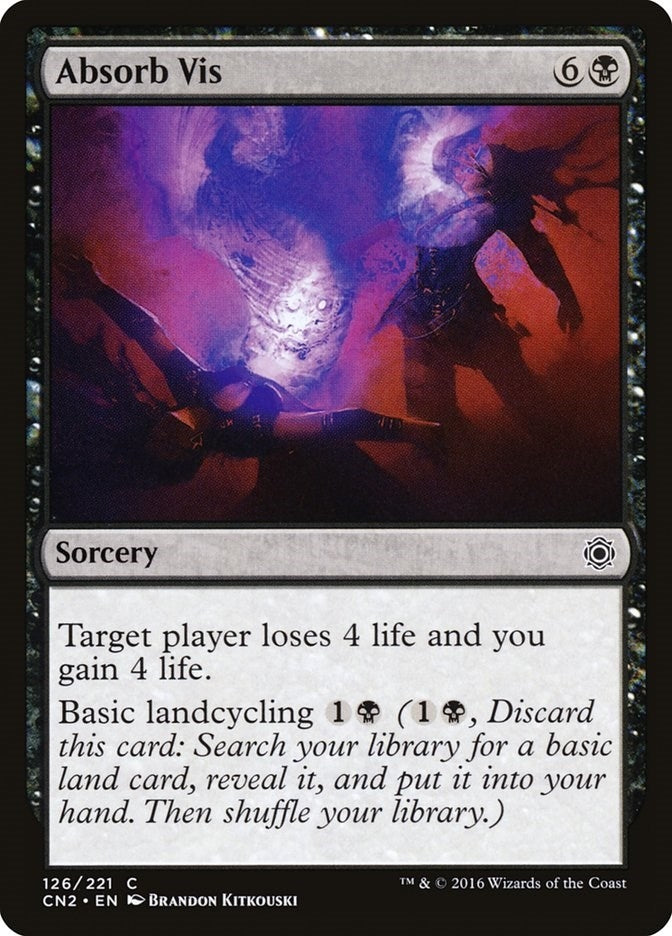 Image for Absorb Vis (126) (Conspiracy: Take the Crown) - Magic: The Gathering