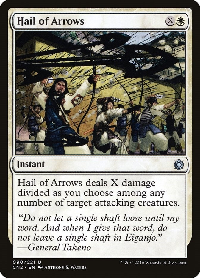 Image for Hail of Arrows (90) (Conspiracy: Take the Crown) - Magic: The Gathering