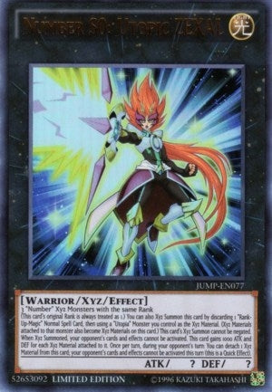 Image for Number S0: Utopic ZEXAL (JUMP-EN077) (SJMP) - YuGiOh