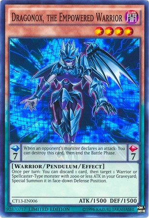 Image for Dragonox, the Empowered Warrior (CT13-EN006) (CT13) - YuGiOh
