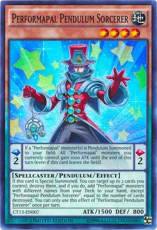 Image for Performapal Pendulum Sorcerer (CT13-EN007) (CT13) - YuGiOh