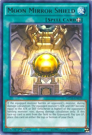 Image for Moon Mirror Shield (MP16-EN039) (MP16) - YuGiOh