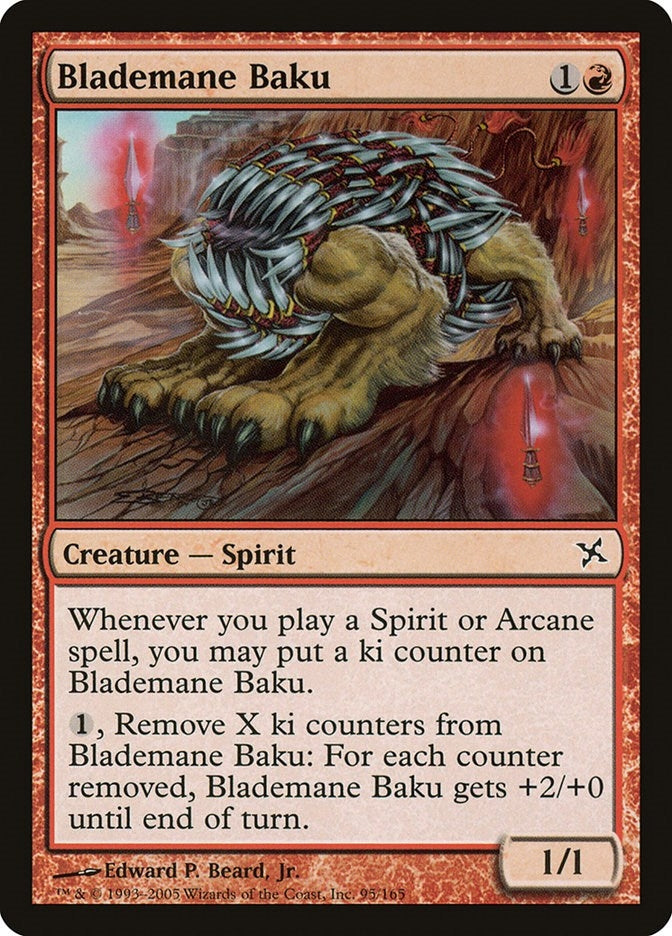 Image for Blademane Baku (95) (Betrayers of Kamigawa) - Magic: The Gathering