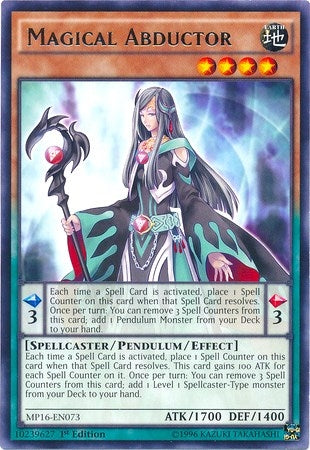 Image for Magical Abductor (MP16-EN073) (MP16) - YuGiOh
