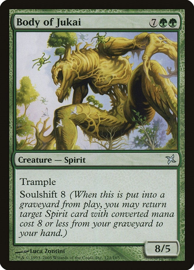 Image for Body of Jukai (121) (Betrayers of Kamigawa) - Magic: The Gathering