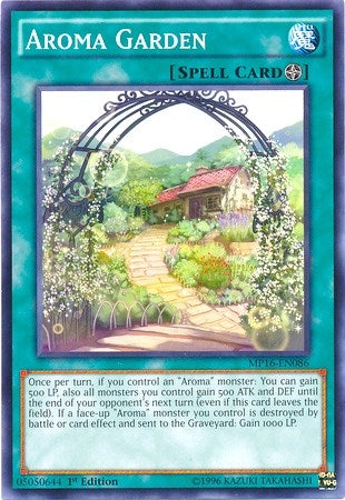 Image for Aroma Garden (MP16-EN086) (MP16) - YuGiOh