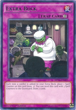 Image for Extra Buck (MP16-EN095) (MP16) - YuGiOh