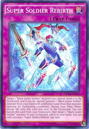 Image for Super Soldier Rebirth (MP16-EN156) (MP16) - YuGiOh