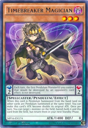 Image for Timebreaker Magician (MP16-EN174) (MP16) - YuGiOh