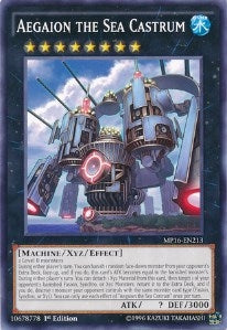 Image for Aegaion the Sea Castrum (MP16-EN213) (MP16) - YuGiOh