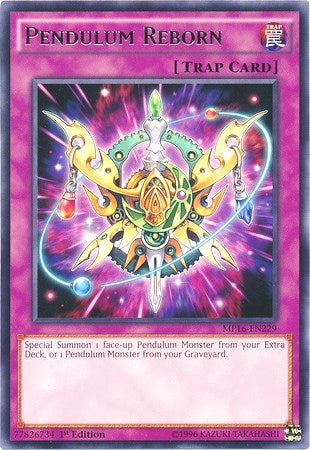 Image for Pendulum Reborn (MP16-EN229) (MP16) - YuGiOh