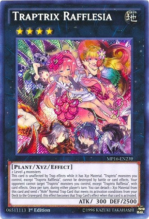 Image for Traptrix Rafflesia (MP16-EN239) (MP16) - YuGiOh