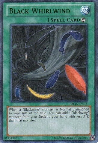 Image for Black Whirlwind (Green) (DL15-EN015) (DL) - YuGiOh