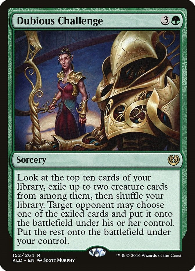 Image for Dubious Challenge (152) (Kaladesh) - Magic: The Gathering