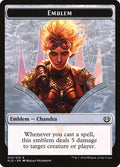 Image for Emblem - Chandra, Torch of Defiance (10) (Kaladesh) - Magic: The Gathering
