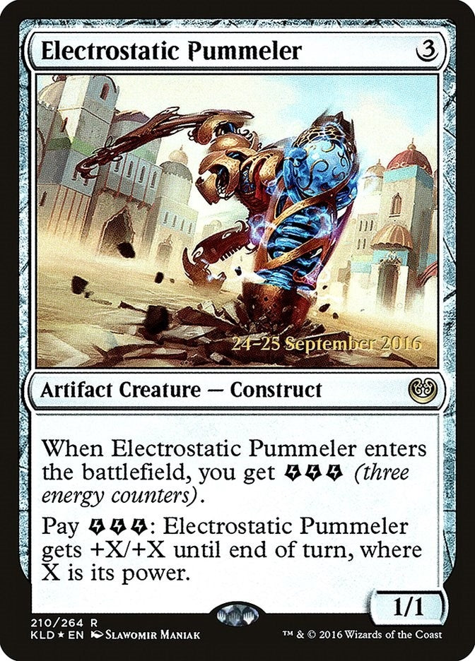 Image for Electrostatic Pummeler (210) (Prerelease Cards) - Magic: The Gathering