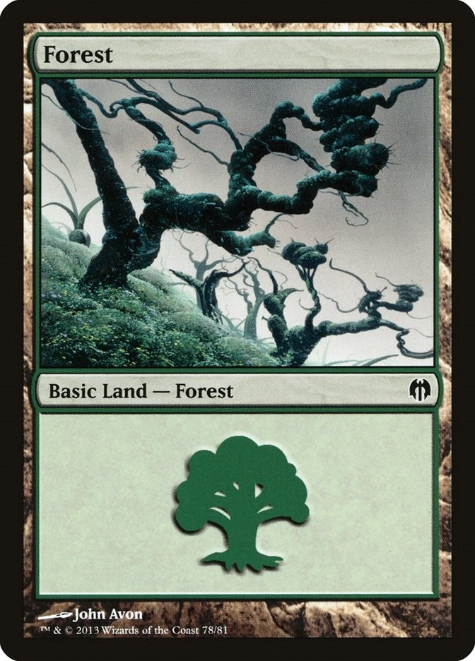 Image for Forest (78) (78) (Heroes vs. Monsters) - Magic: The Gathering