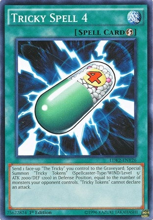 Image for Tricky Spell 4 (LDK2-ENY26) (LDK2) - YuGiOh