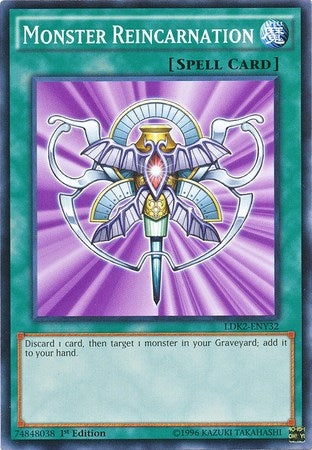 Image for Monster Reincarnation (LDK2-ENY32) (Legendary Decks II) - YuGiOh