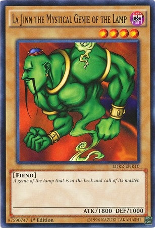 Image for La Jinn the Mystical Genie of the Lamp (LDK2-ENK10) (Legendary Decks II) - YuGiOh