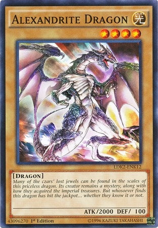 Image for Alexandrite Dragon (LDK2-ENK12) (LDK2) - YuGiOh