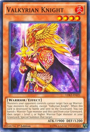 Image for Valkyrian Knight (LDK2-ENJ21) (LDK2) - YuGiOh