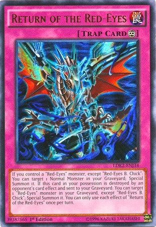 Image for Return of the Red-Eyes (LDK2-ENJ34) (Legendary Decks II) - YuGiOh