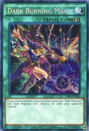 Image for Dark Burning Magic (LDK2-ENS05) (Legendary Decks II) - YuGiOh