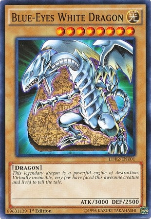 Image for Blue-Eyes White Dragon (Version 4) (LDK2-ENK01) (LDK2) - YuGiOh
