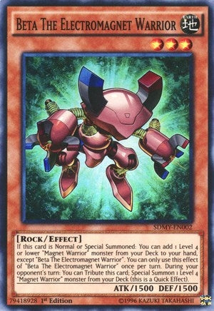 Image for Beta The Electromagnet Warrior (SDMY-EN002) (SDMY) - YuGiOh
