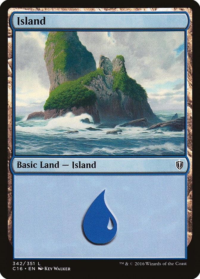 Image for Island (342) (342) (Commander 2016) - Magic: The Gathering