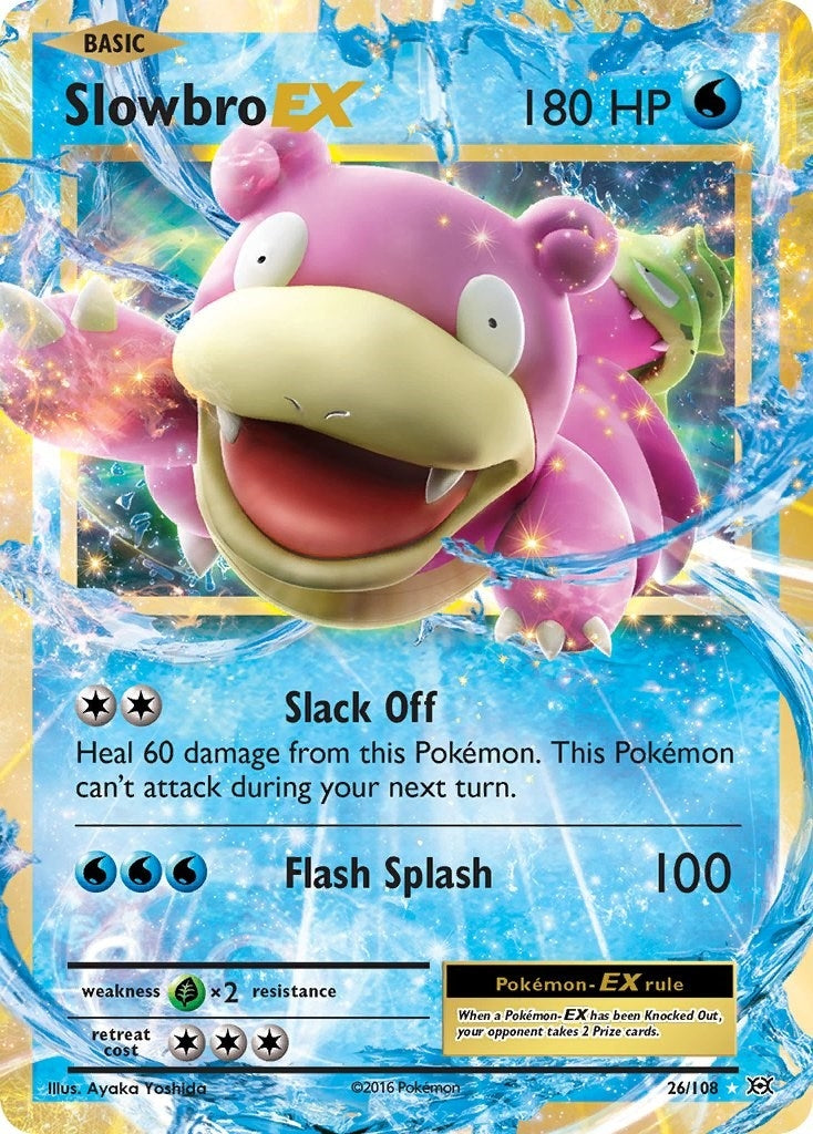 Image for Slowbro EX (26/108) (EVO) - Pokemon