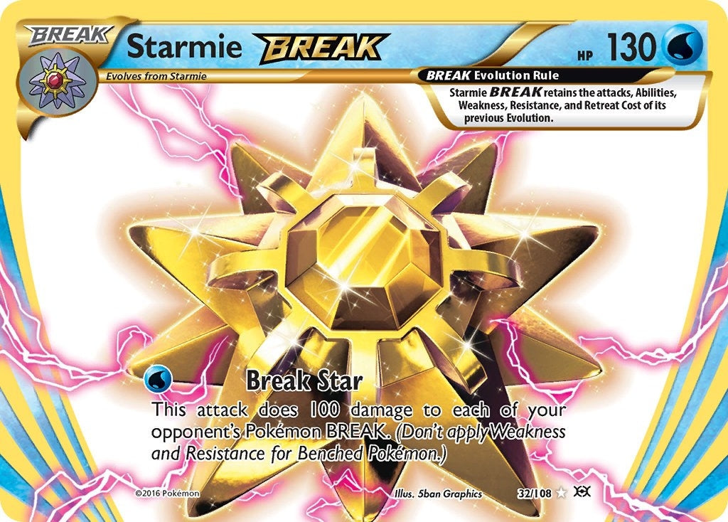 Image for Starmie BREAK (32/108) (EVO) - Pokemon