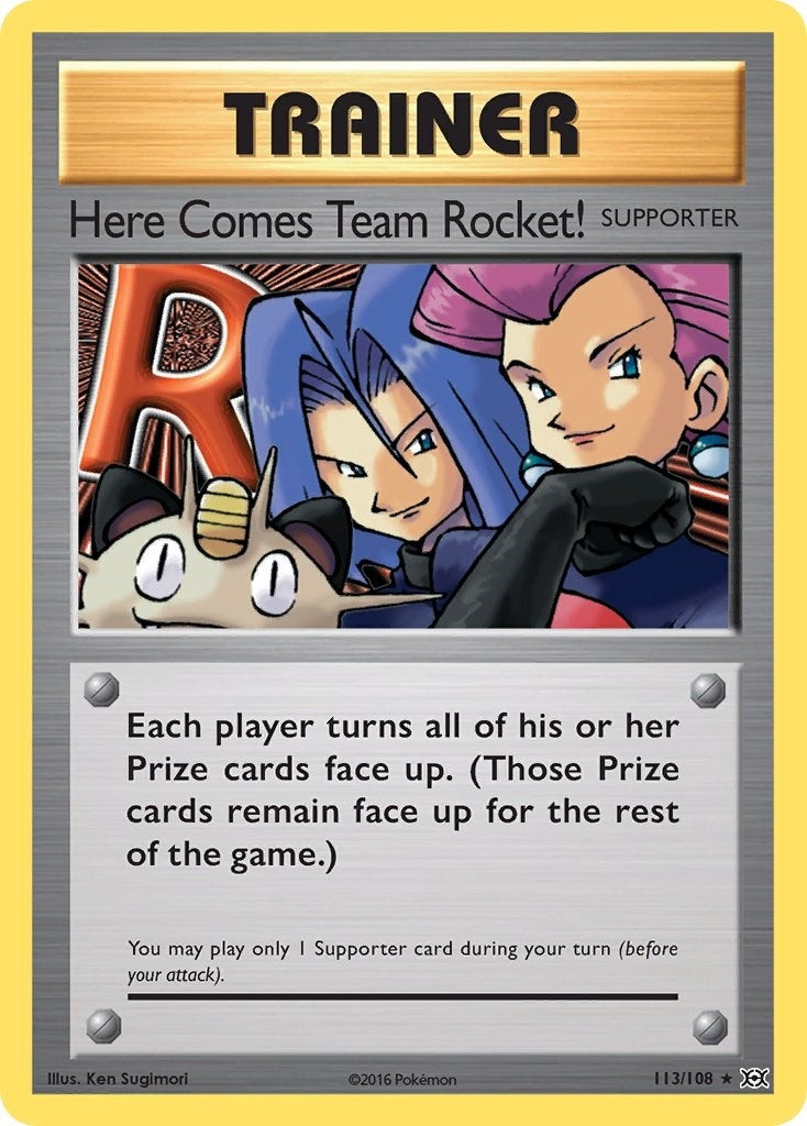 Image for Here Comes Team Rocket! (113/108) (EVO) - Pokemon
