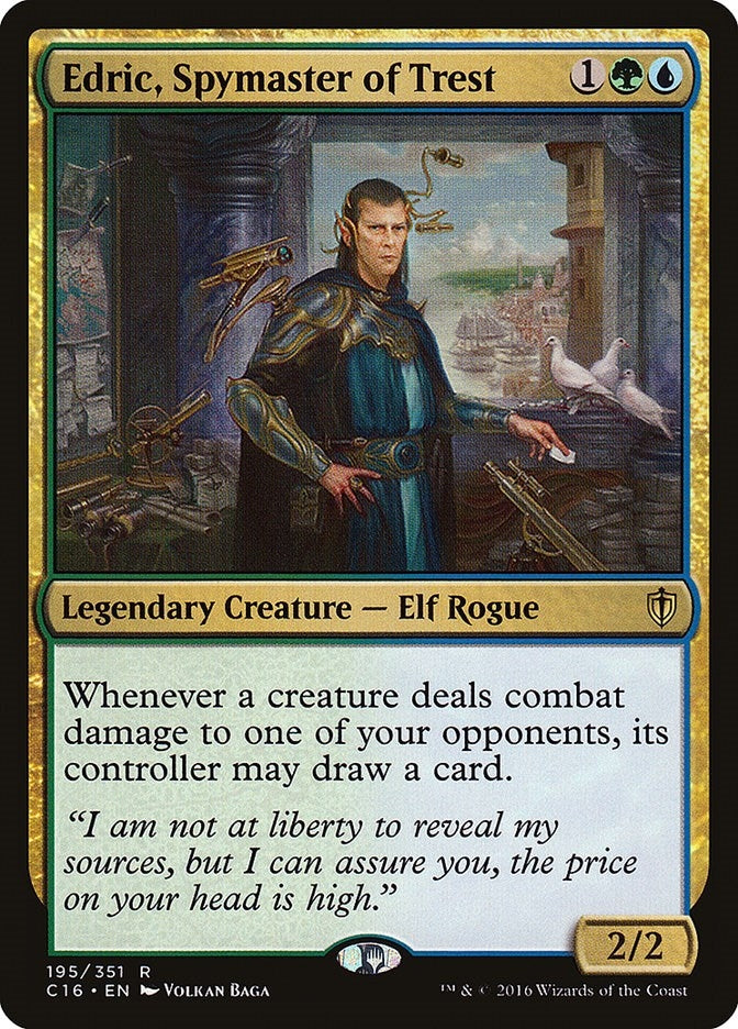 Image for Edric, Spymaster of Trest (195) (Commander 2016) - Magic: The Gathering